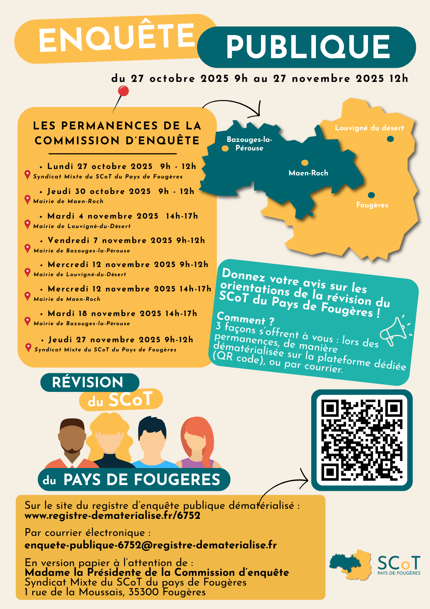 flyer enquête publique